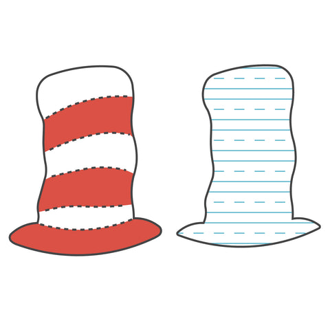 Book-Hat Striped