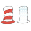 Book-Hat Striped