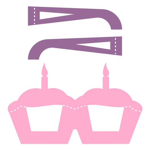 Glasses Front-Cupcakes