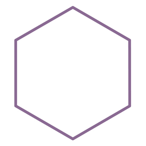 Hexagon #1 (Clear Cuts)