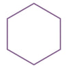 Hexagon #1 (Clear Cuts)