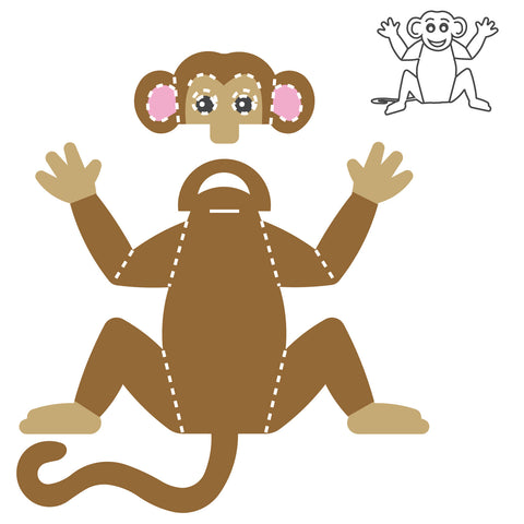 Monkey (3-D)