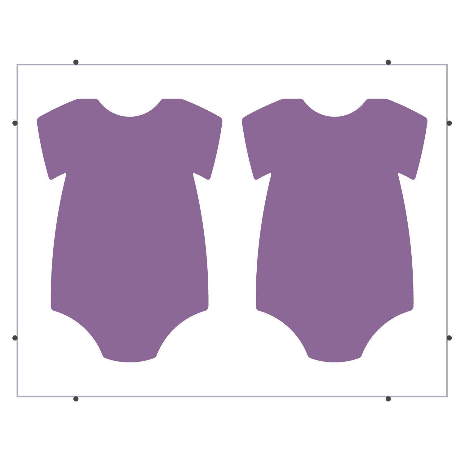 A7 Card Mats-Baby Onesie (Pinnovation) – AccuCut - Main Image