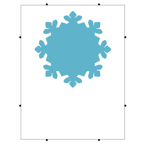 Snowflake-6 1/4" (Pinnovation)