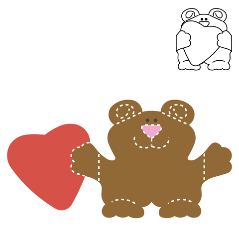 Bear w/ Heart