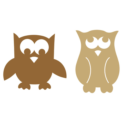 Whoooo wouldnâ€™t want to make an owl project with these two adorable characters? Add personality to your recognition cards with the open-winged owl or use the closed-winged owl for learning activities, by making a slit and use it as a slide! Your kiddos will have a hoot when they see this pair join the classroom!
