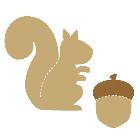 Squirrel & Acorn