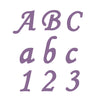 Corsiva Script Alphabet - 1 1/2"