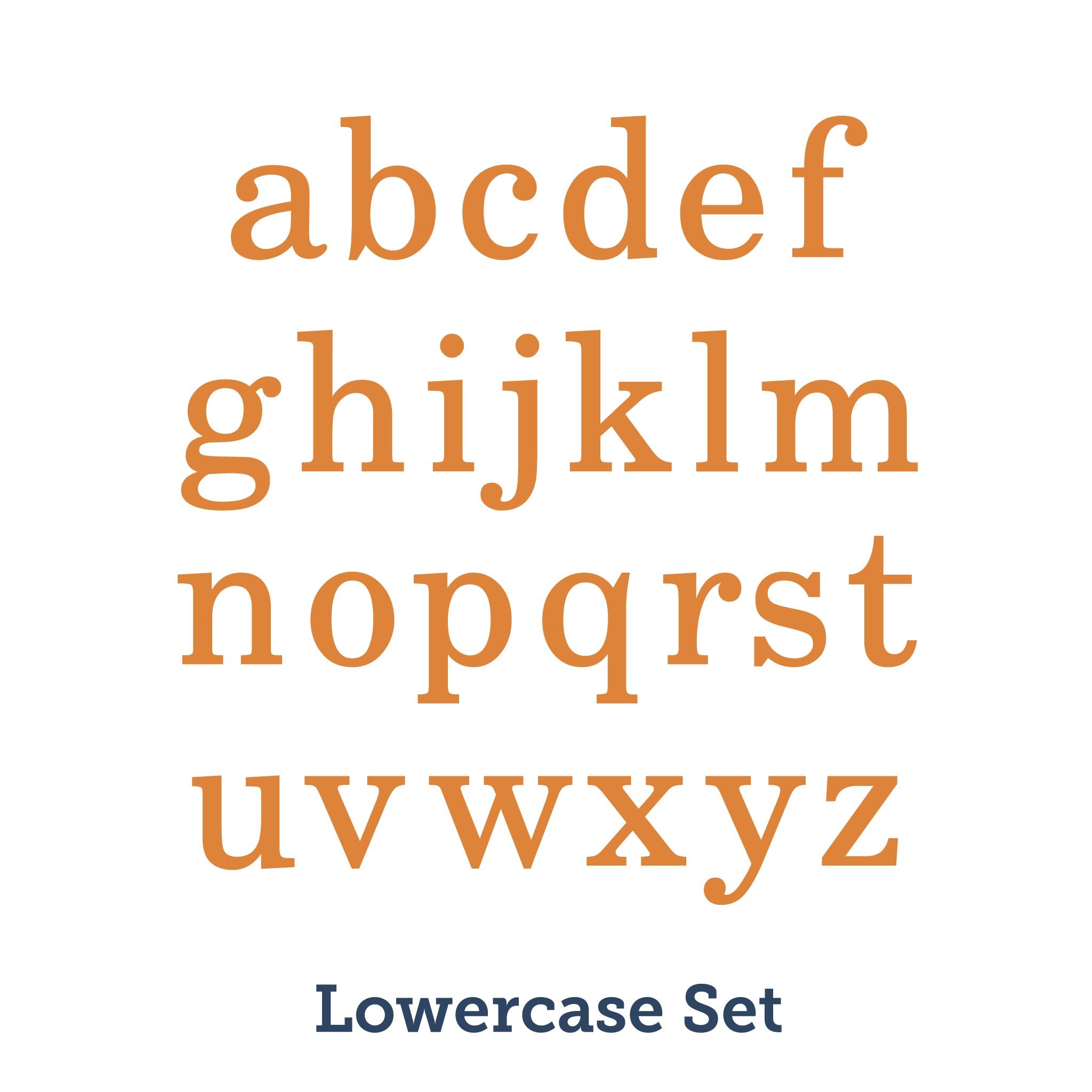 Roman Alphabet - 2