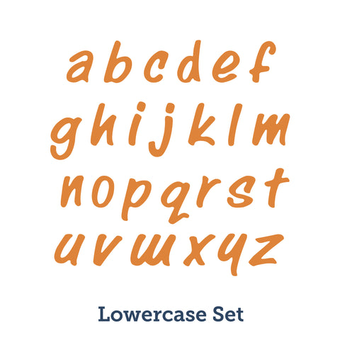 School House Alphabet - 4"