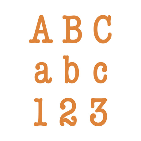 DTTBlue A-Z Letters Dies English Alphabet Scrapbooking Cut Die