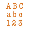 Typewriter Alphabet - 3"