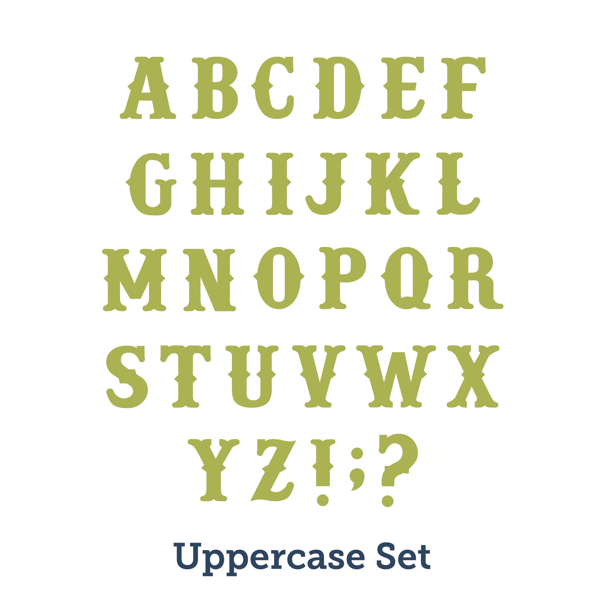 Neon Alphabet upper case letter craft decoration sticker